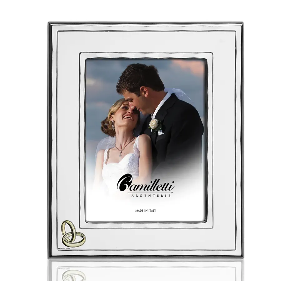 Camilletti cornice argentata 18x24 fedi 185970