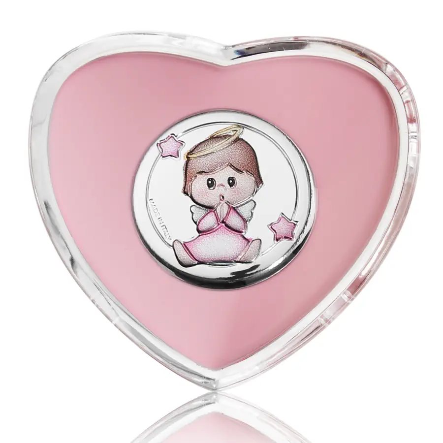Camilletti luce compagnia cuore rosa 186217