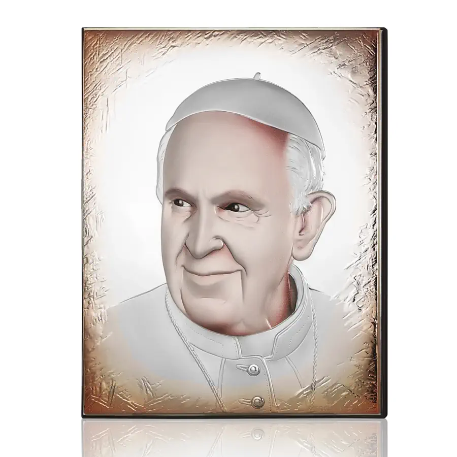 Camilletti quadretto papa francesco 6x7.5 186223