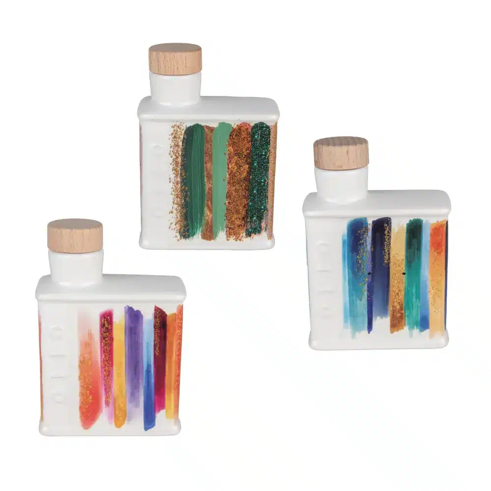 Etm colore oliera righe h.11.5 02A409