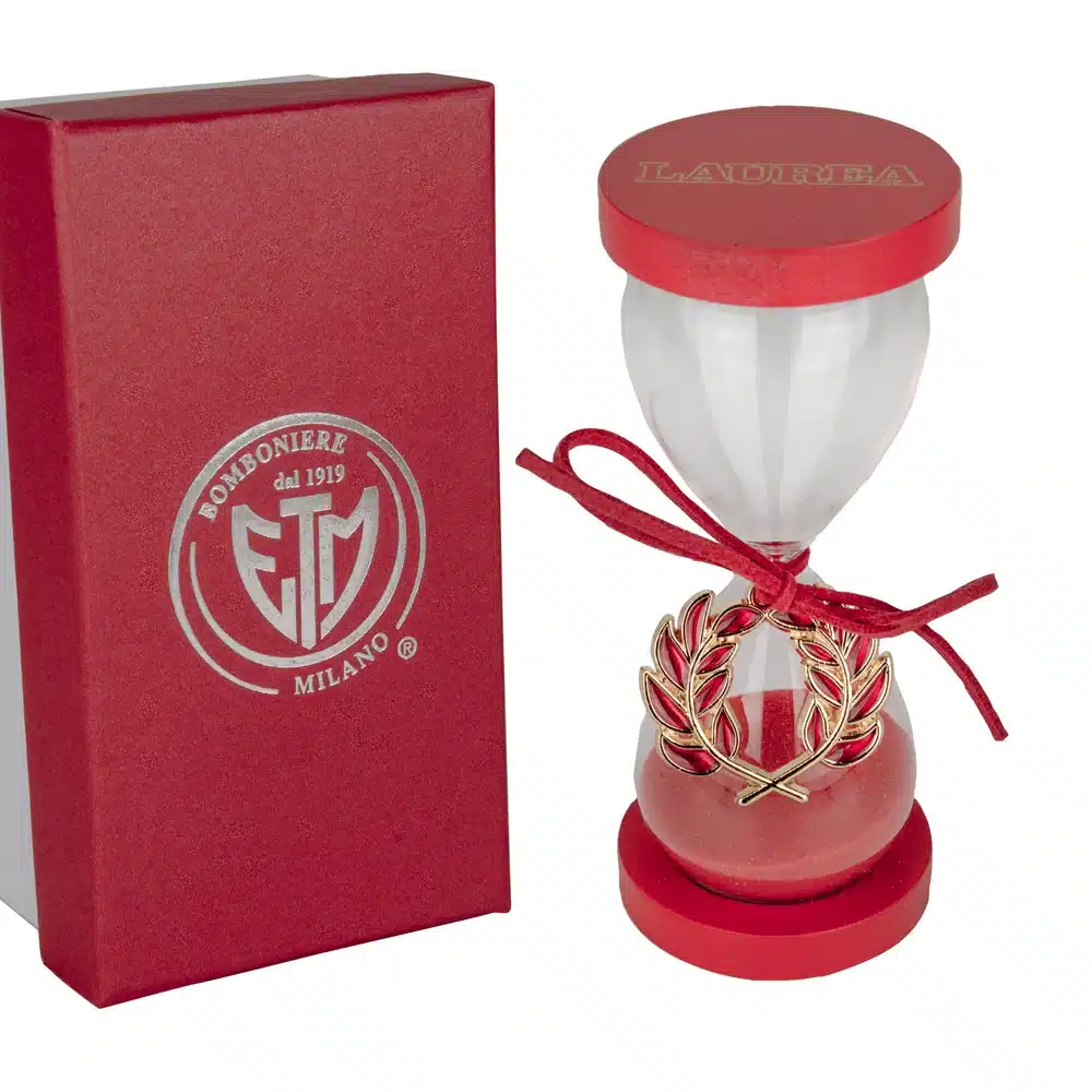 Etm gold alloro clessidra Laurea h11 07A261