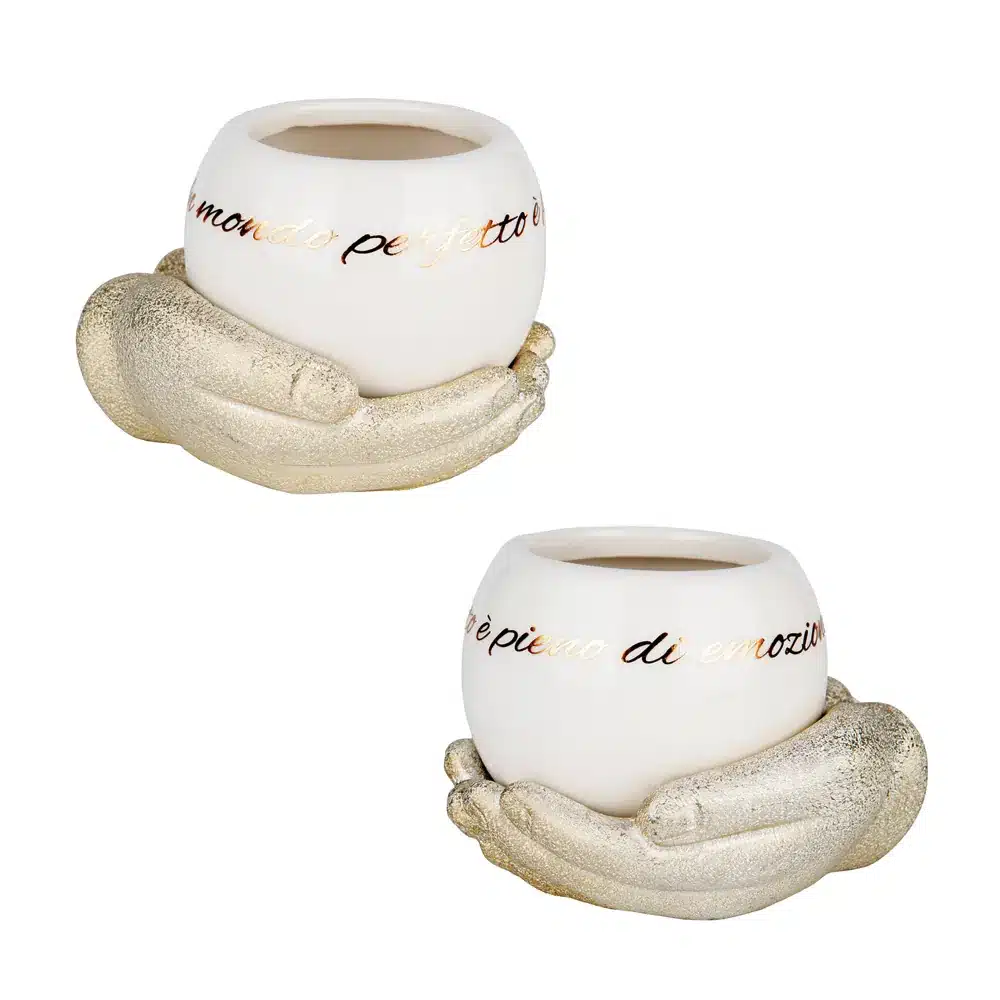 Etm gold illumina porta piante cm.11 02A446