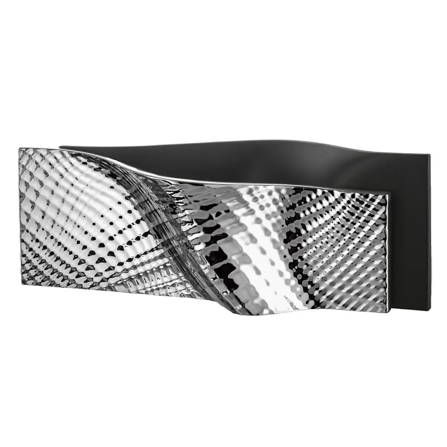 Bongelli centrotavola ophis 35x18 nero argento ME2669 NAG