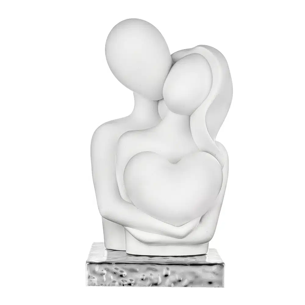 Bongelli coppia abbraccio h11 argento ME2698 1AG