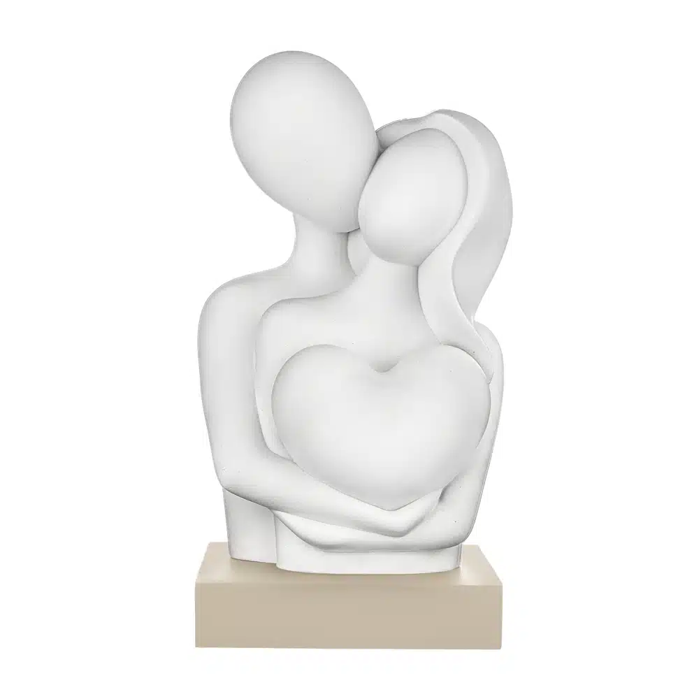 Bongelli coppia abbraccio h13 NOCCIOLA ME2698 2N