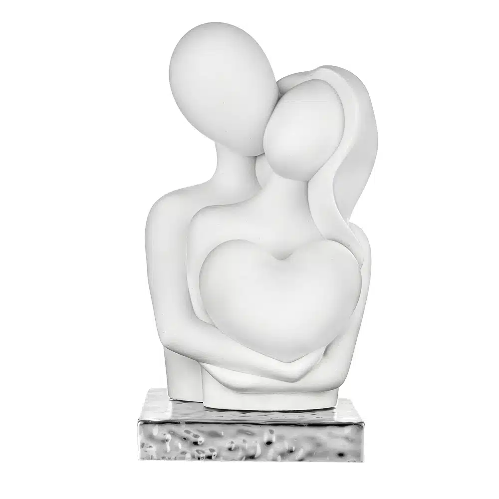 Bongelli coppia abbraccio h13 argento ME2698 2AG