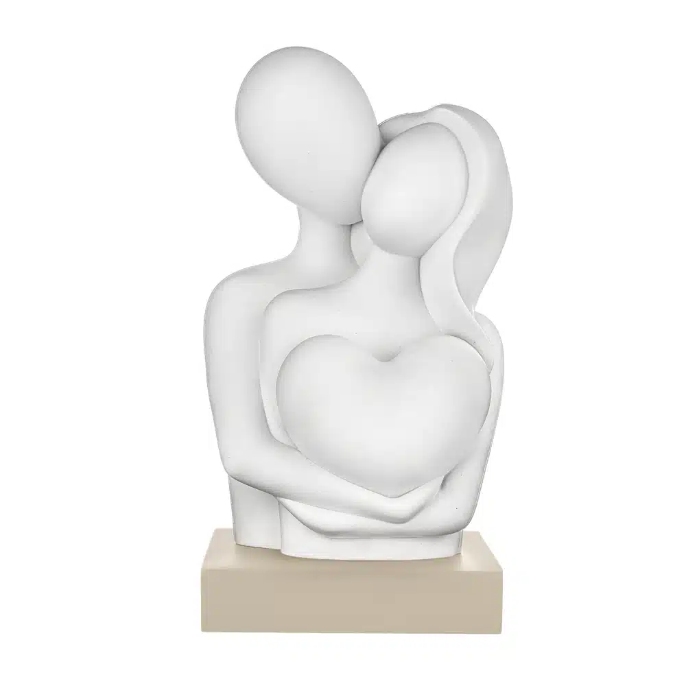 Bongelli coppia abbraccio h19 nocciola ME2698 3N