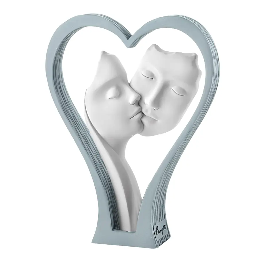 Bongelli coppia cuore alta visi h18 carta da zucchero ME2695 1CZ