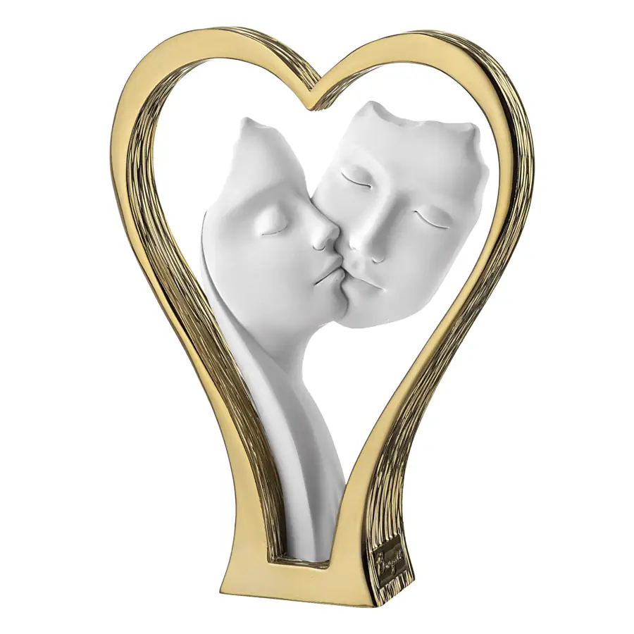 Bongelli coppia cuore alta visi h18 oro ME2695 1OR