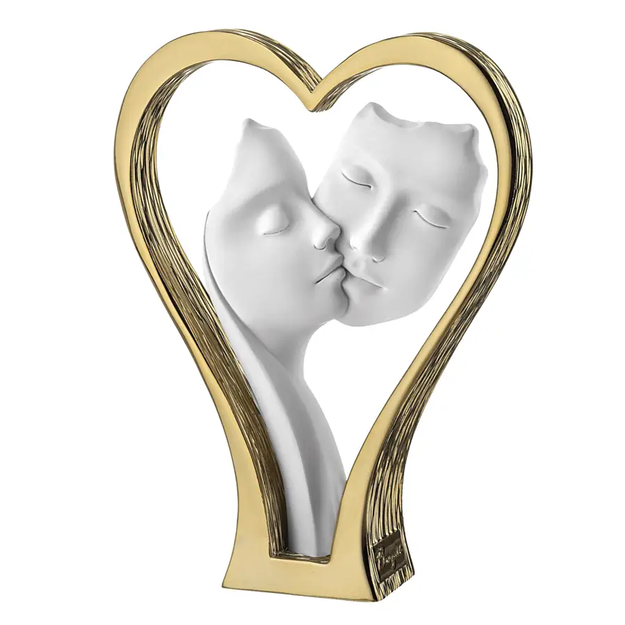 Bongelli coppia cuore alta visi h24 oro ME2695 2OR