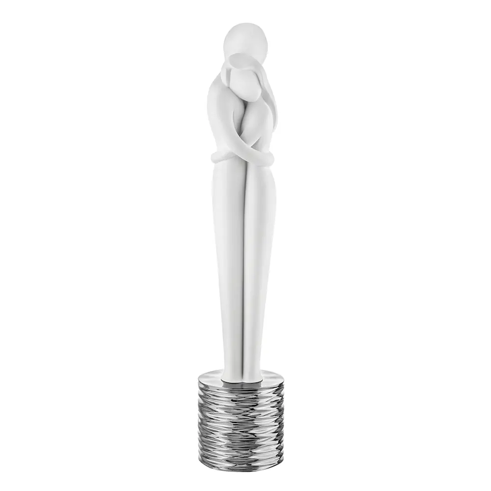 Bongelli coppia stilizzata alta h.20 argento ME2697 1AG