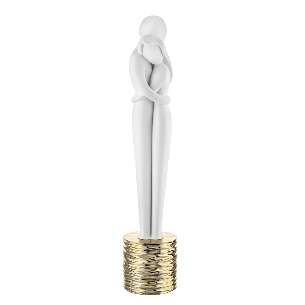 Bongelli coppia stilizzata alta h.20 oro ME2697 1OR