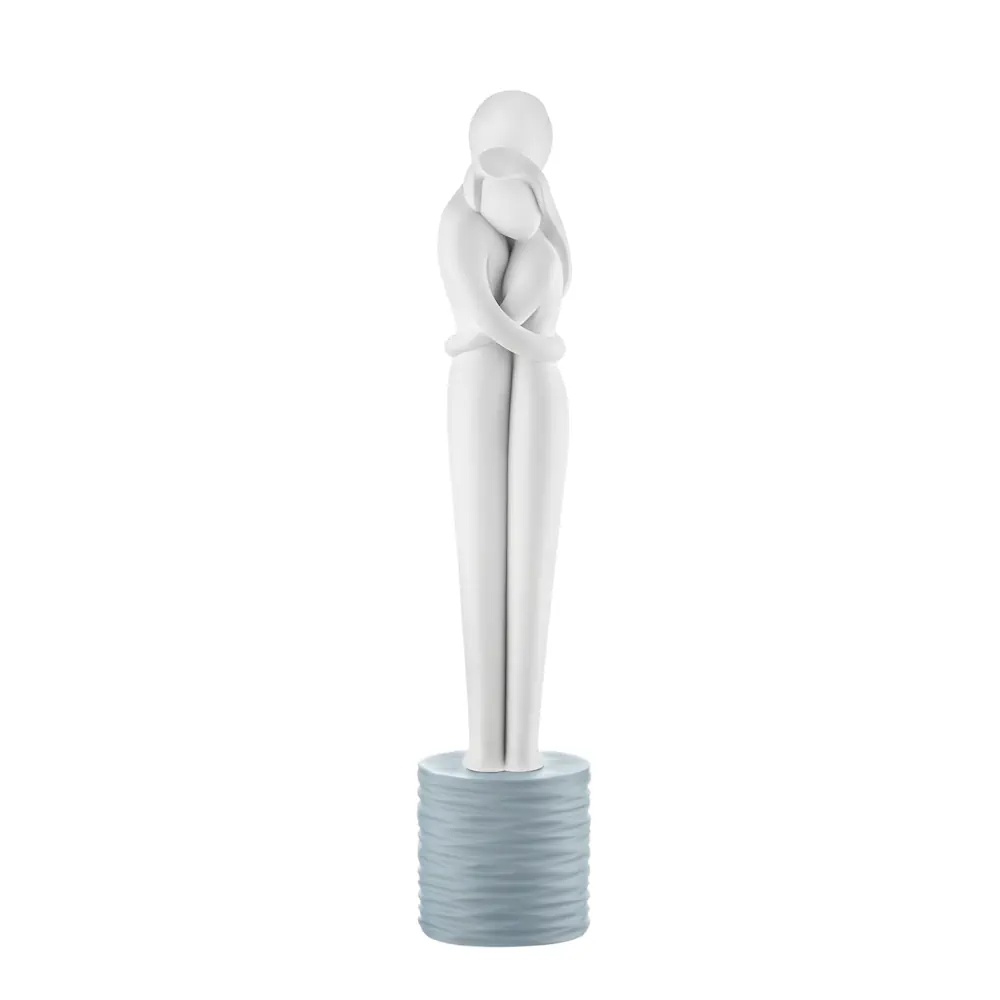 Bongelli coppia stilizzata alta h.40 col. carta da zucchero ME2697 2CZ