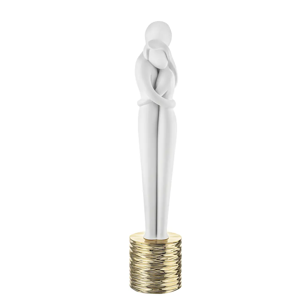 Bongelli coppia stilizzata alta h.40 oro ME2697 2OR