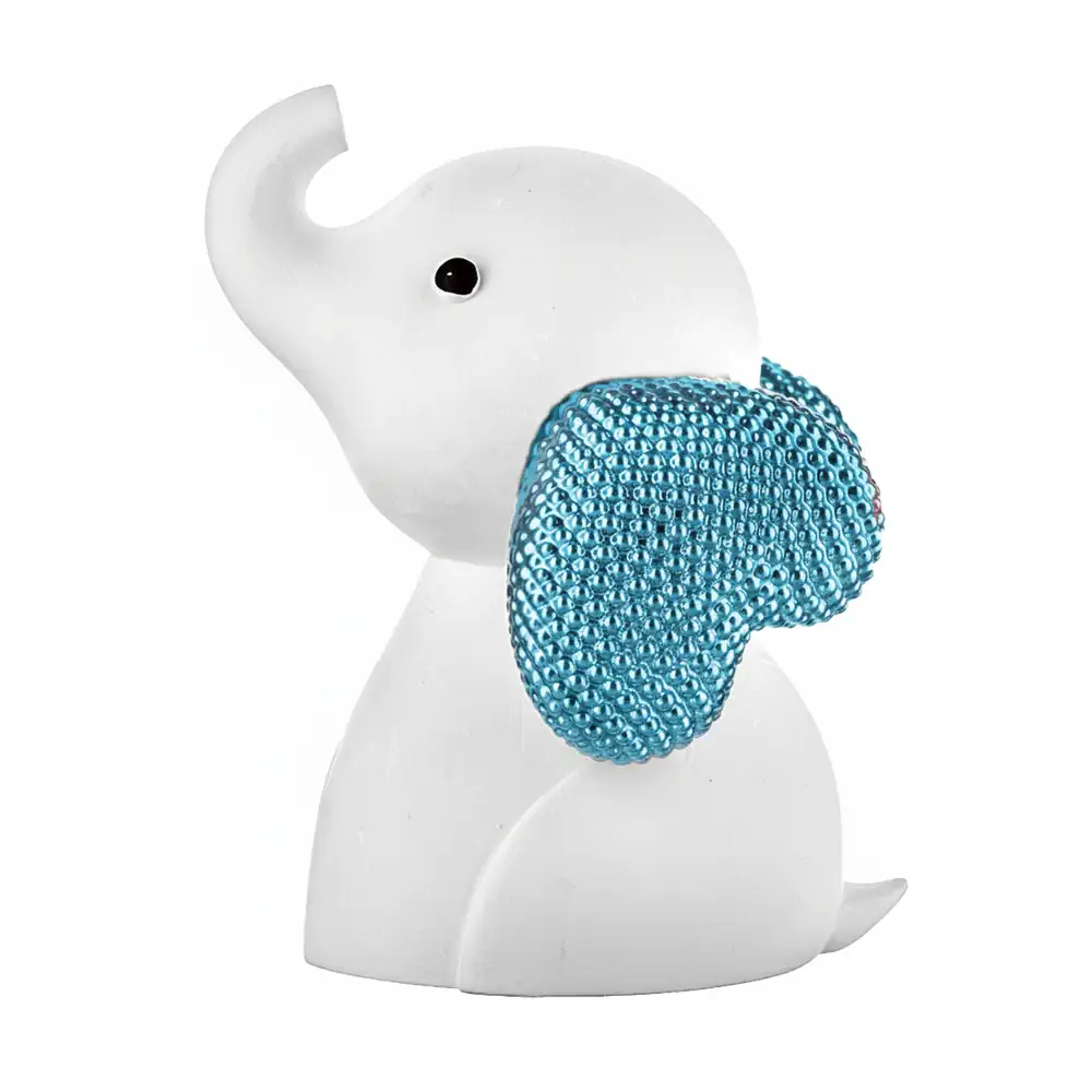 Bongelli elefantino h15 bianco celeste ME2717 2CEB