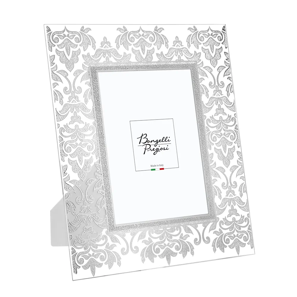 Bongelli portafoto vetro Firenze 13x18 argento CR425 AG