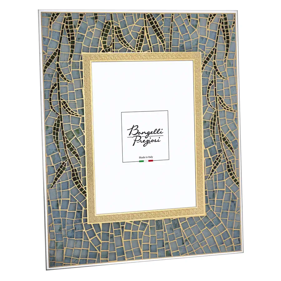 Bongelli portafoto vetro mosaico 13x18 CR421 OR