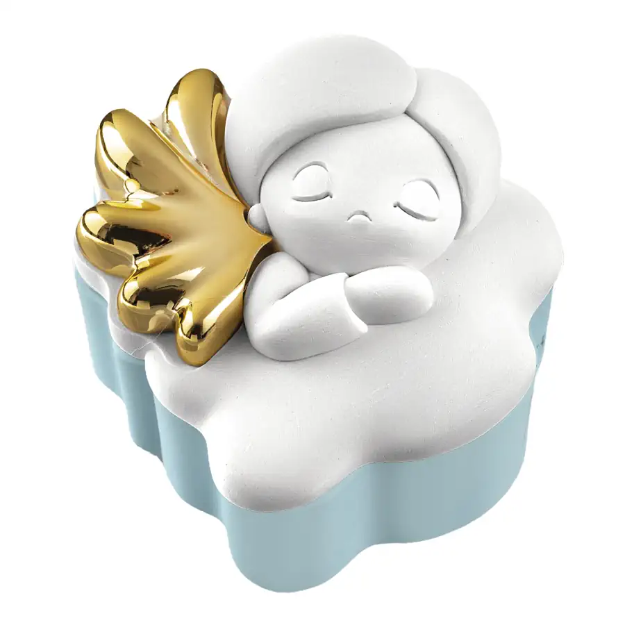 Bongelli scatolina angelo d8 celeste ME2735 CE