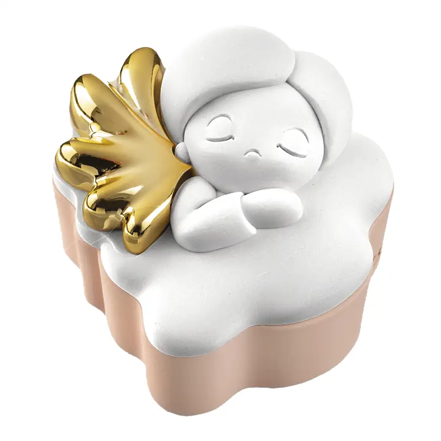 Bongelli scatolina angelo d8 rosa ME2735 RO