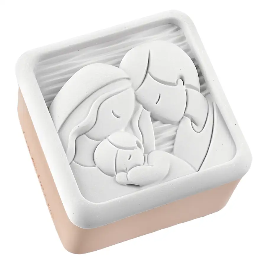 Bongelli scatolina famiglia 7x7 rosa ME2738 RO