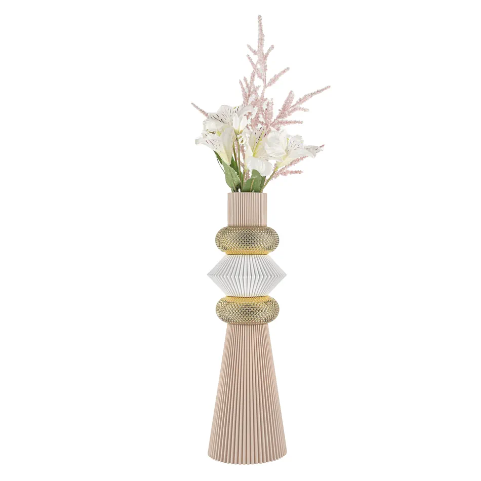 Bongelli vaso modular h39 cipria oro ME2682 CP