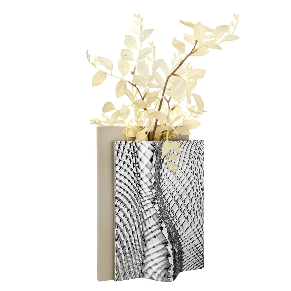 Bongelli vaso ophis h30 nocciola argento ME2668 NO AG