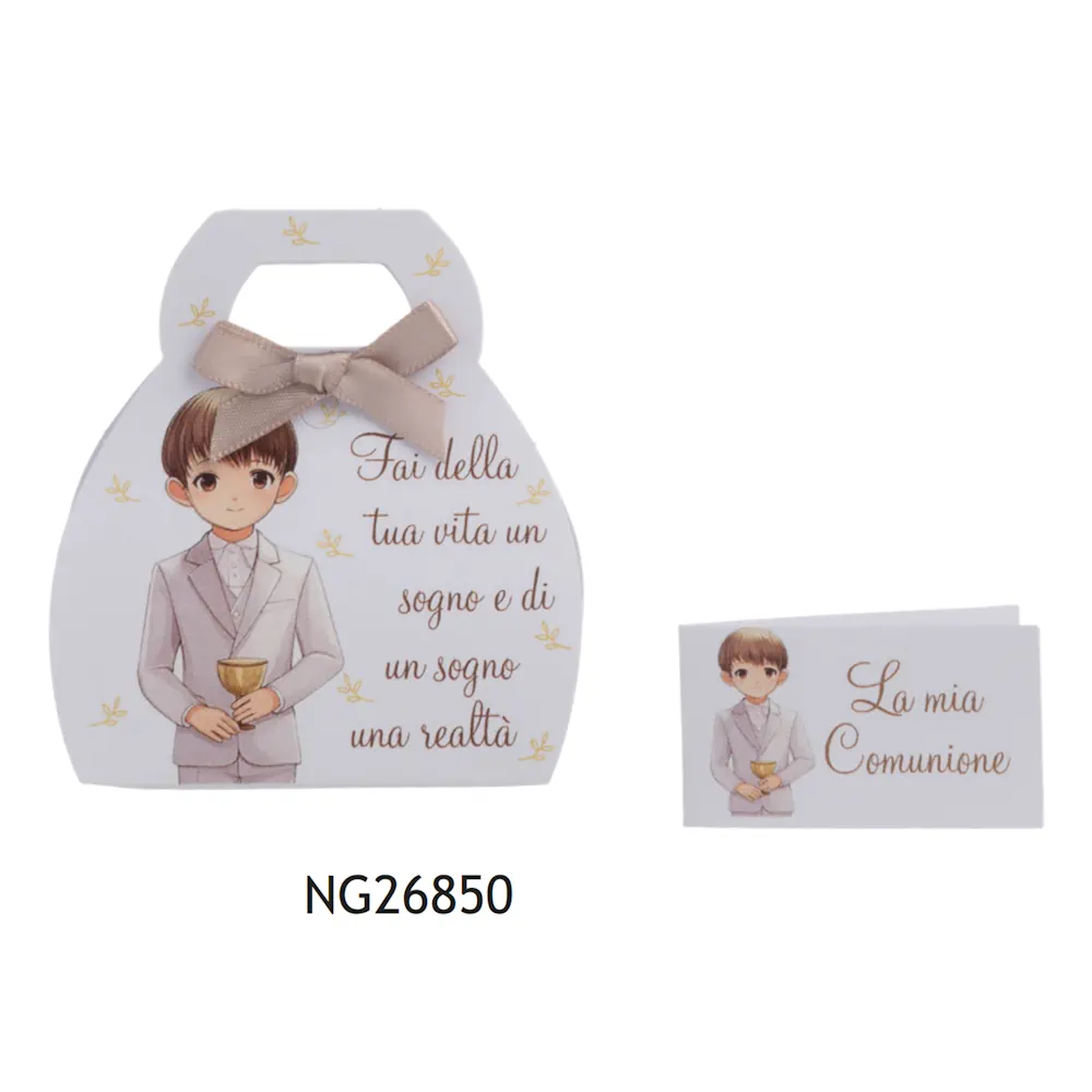 Dolcicose bag comunione bimbo NG26850