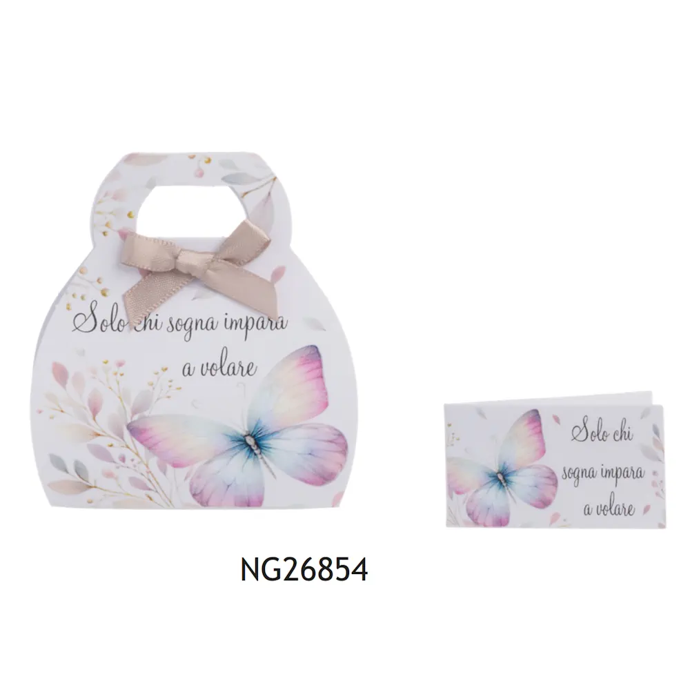Dolcicose bag farfalla kit 12pz NG26854