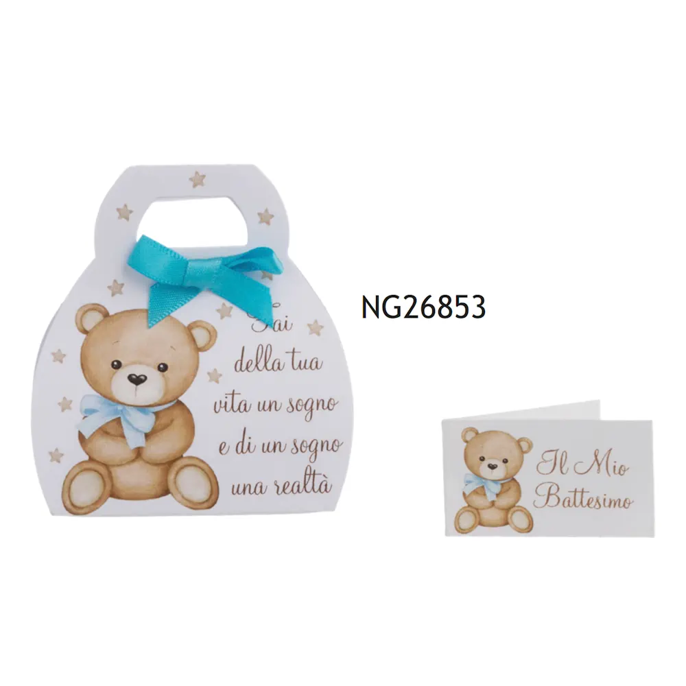 Dolcicose bag orso cielo kit 12pz NG26853