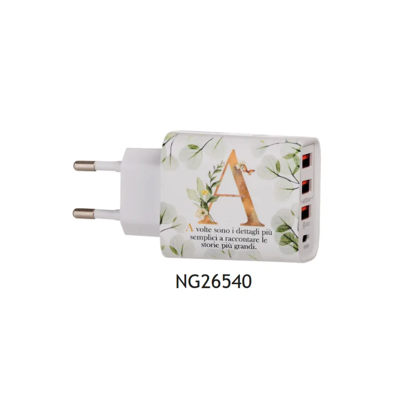 Dolcicose caricabatterie con iniziale A NG26540