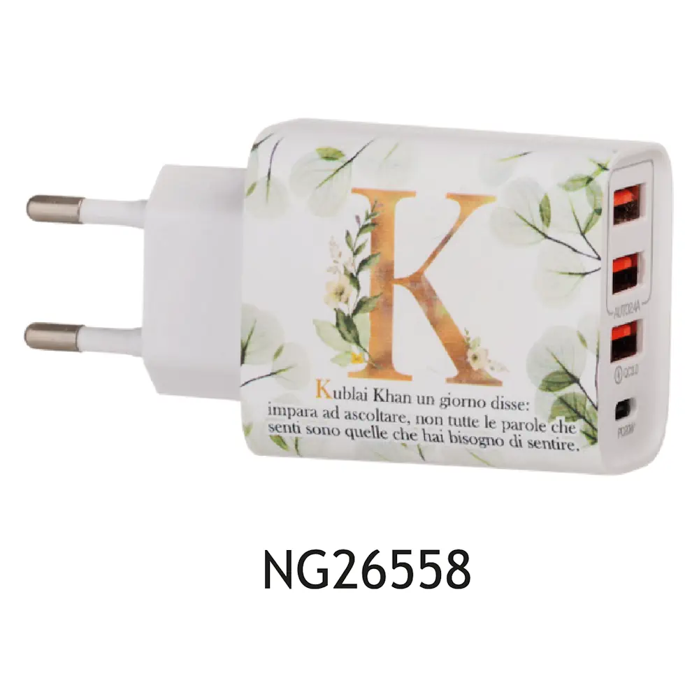 Dolcicose caricabatterie con iniziale K NG26558