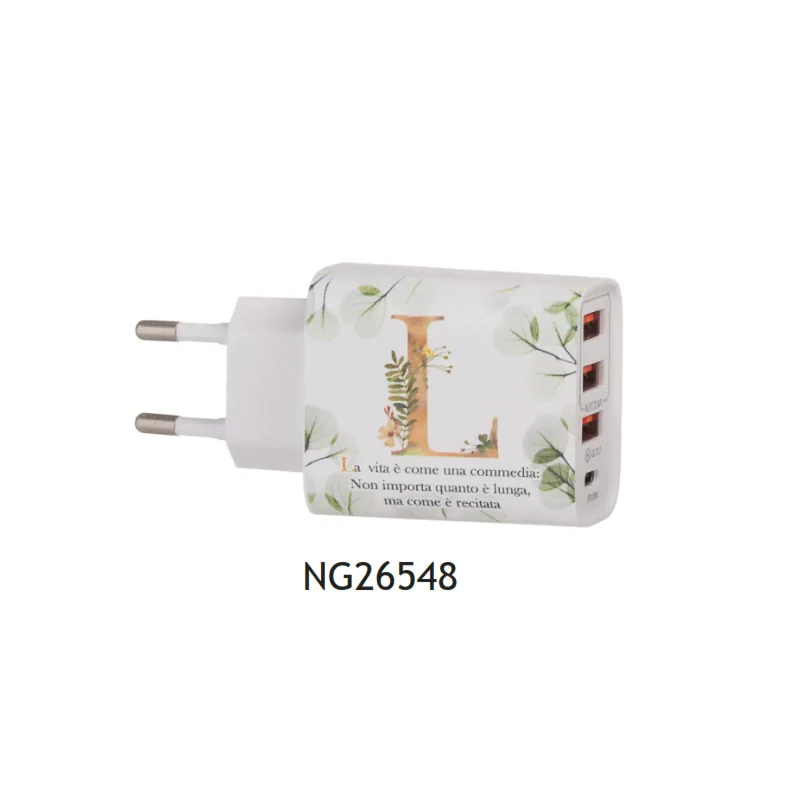 Dolcicose caricabatterie con iniziale L NG26548
