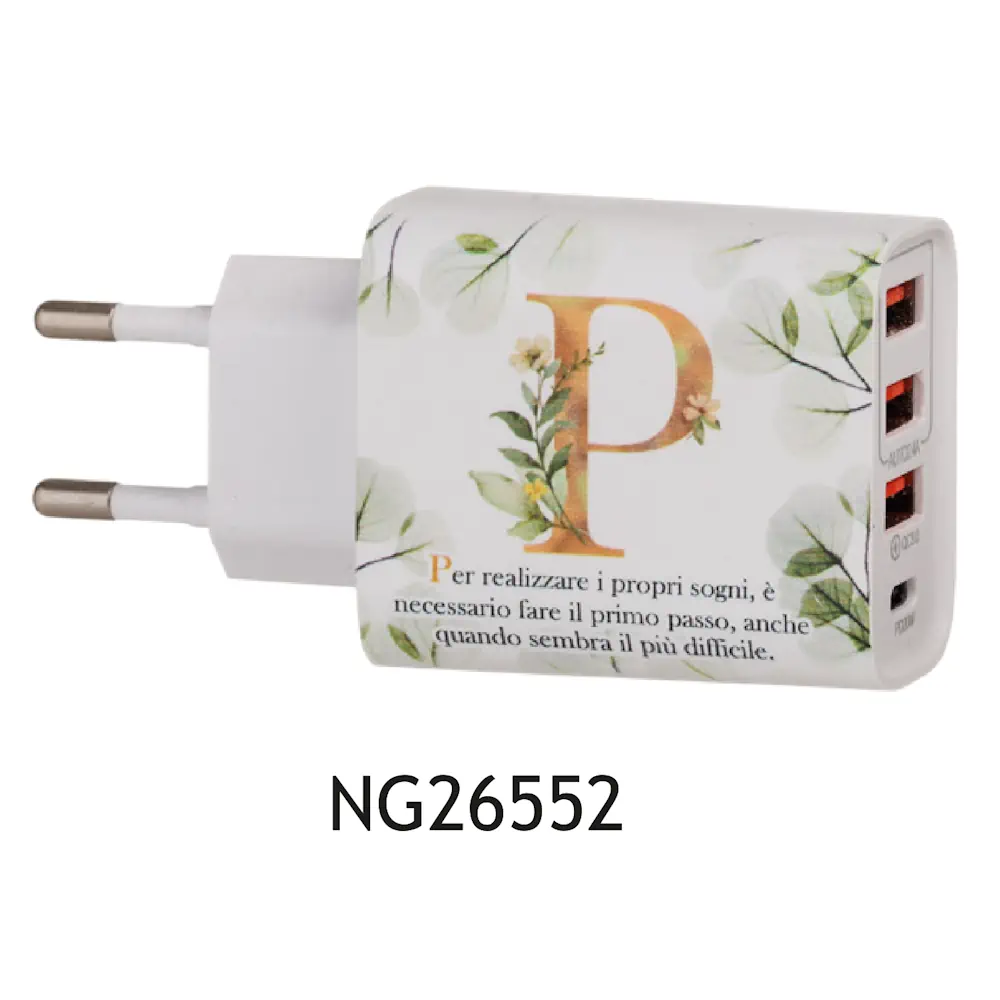 Dolcicose caricabatterie con iniziale P NG26552