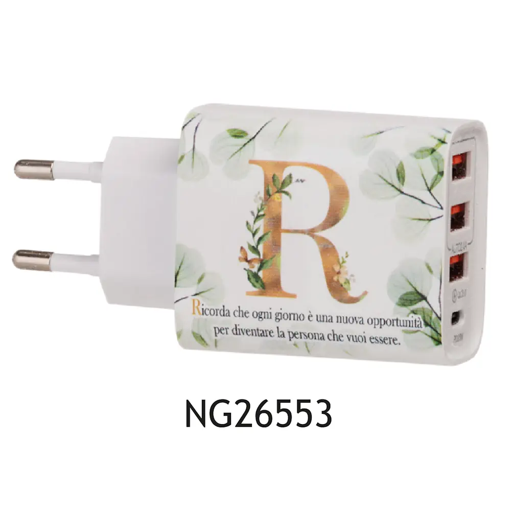 Dolcicose caricabatterie con iniziale R NG26553