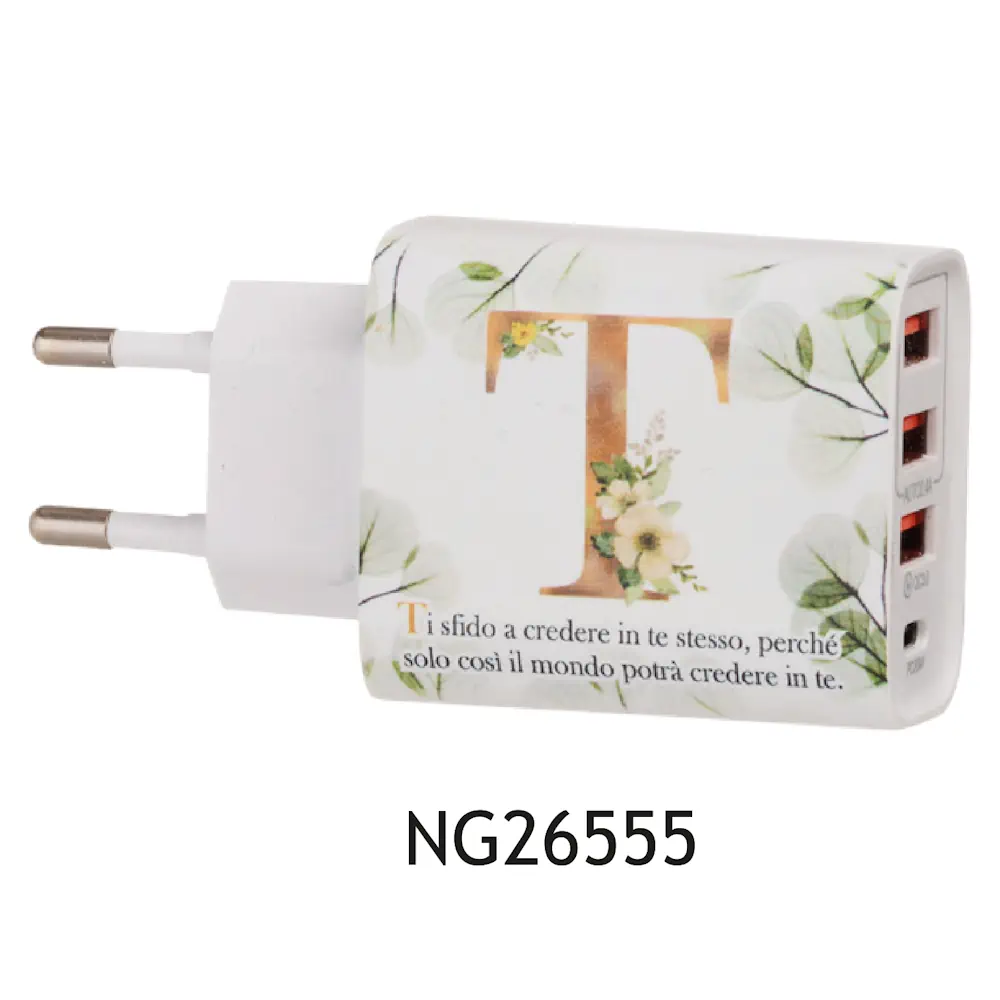 Dolcicose caricabatterie con iniziale T NG26555