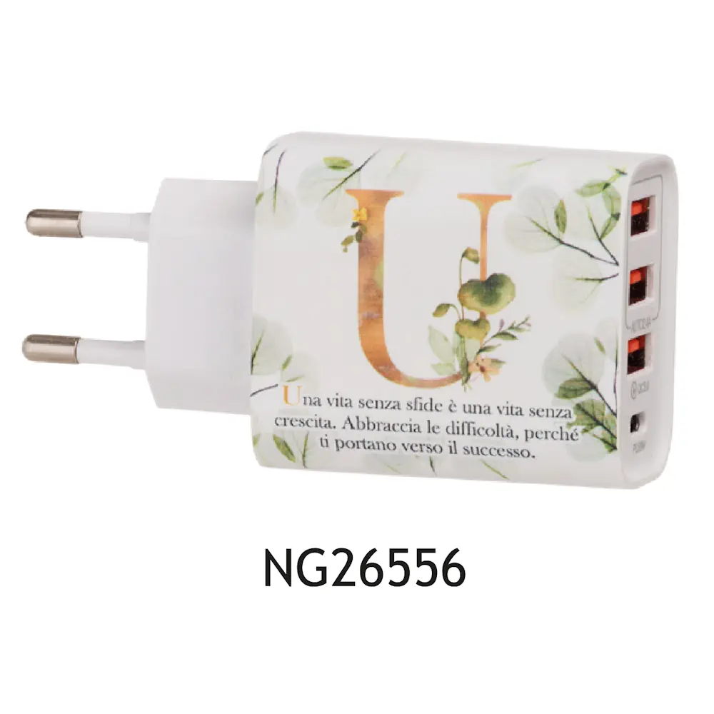 Dolcicose caricabatterie con iniziale U NG26556