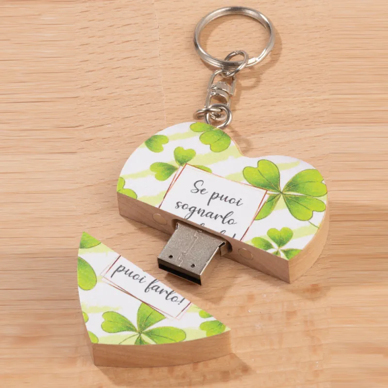 Dolcicose chiavi usb quadrifogli NG26380