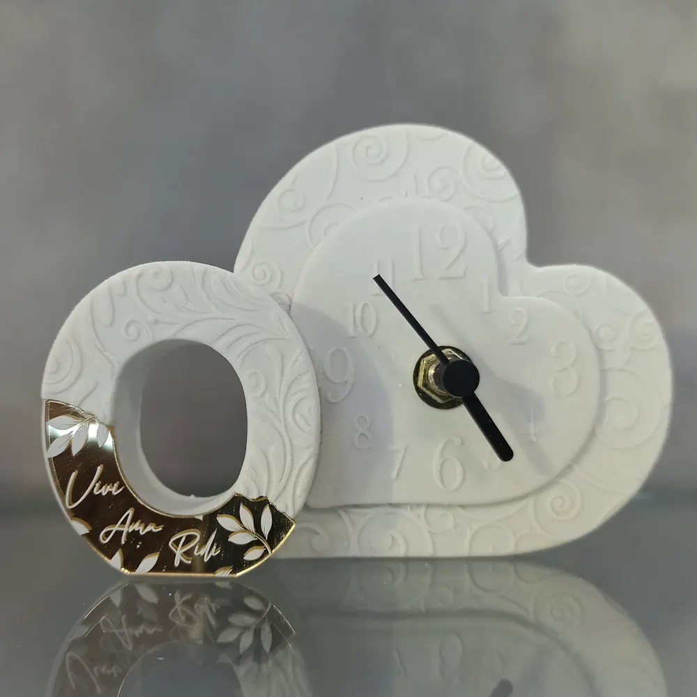 Dolcicose orologio bianco+oro con lettera O NG26431