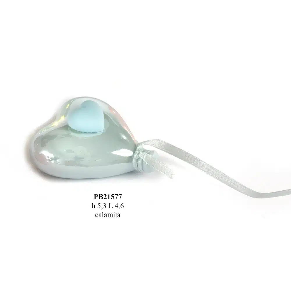 Paben calamita palloncino a cuore celeste 5.3 cm PB21577