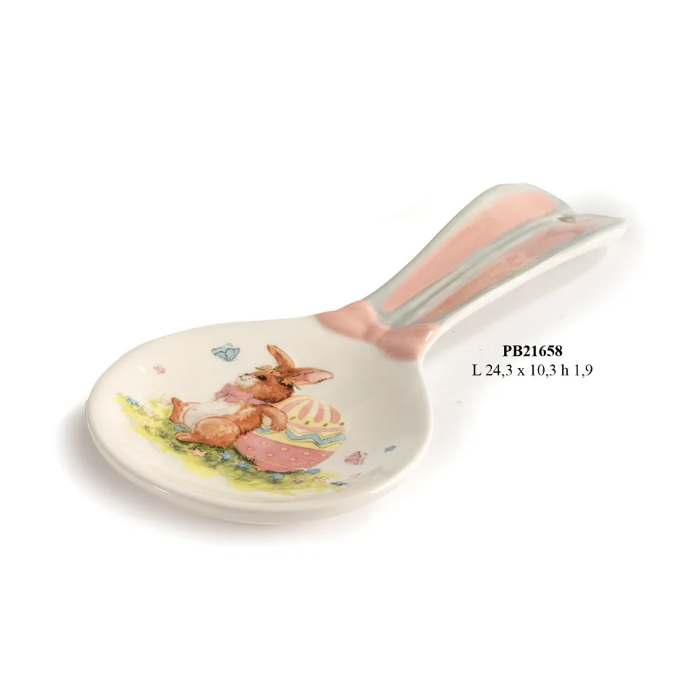 Paben poggia posate con coniglio e uova pasquali 24.3 cm PB21658