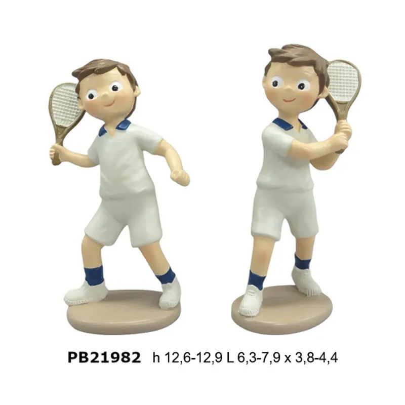 Paben ragazzo tennista spiritoso 12.9 cm PB21982