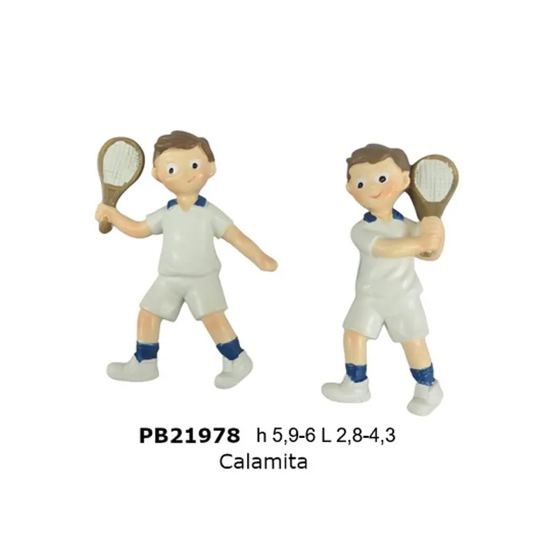 Paben ragazzo tennista spiritoso 6 cm calamita PB21978