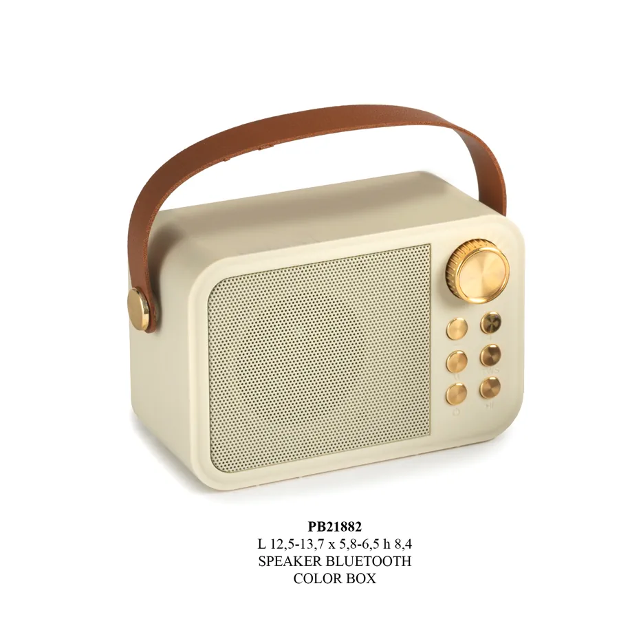 Paben speaker bluetooth radio retro verde cm 12.5 PB21882
