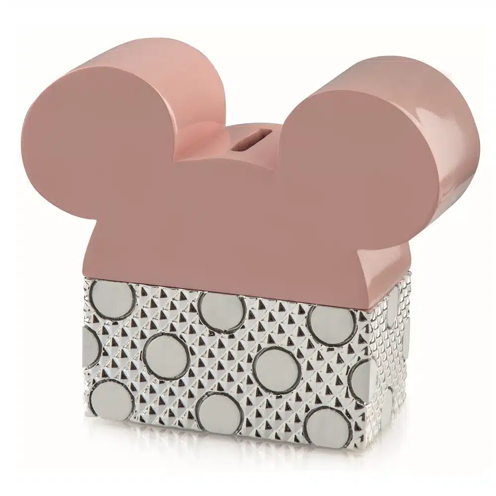 Disney silver colors Salvadanaio rosa 491009