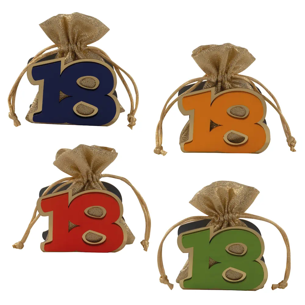 ETM oro 18° bag portaconfetti cm.8 sc789