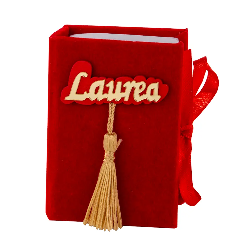 ETM tocco libro laurea scatolina portaconfetti sc792