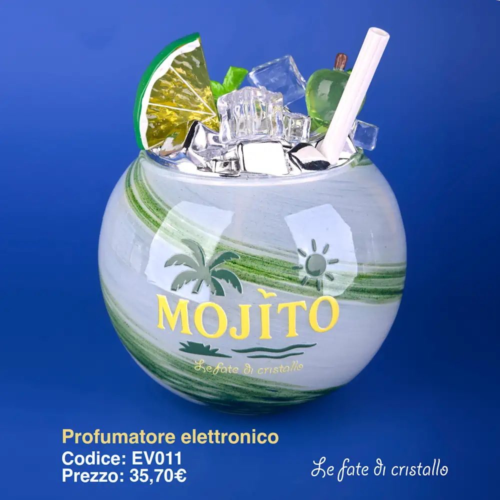 Le Fate Di Cristallo Mojito profumatore elettronico con led EV011
