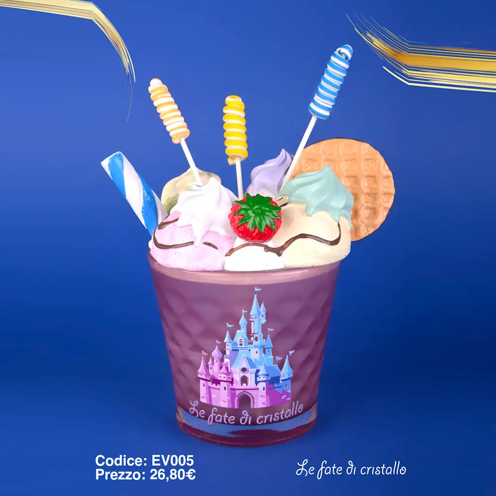 Le Fate Di Cristallo coppa gelato con led EV005