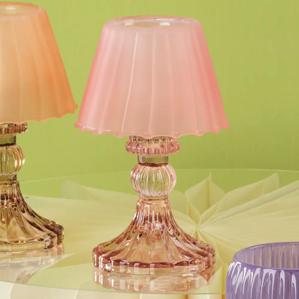 Yvonne Gontier abat jour rosa lampada led 6178431