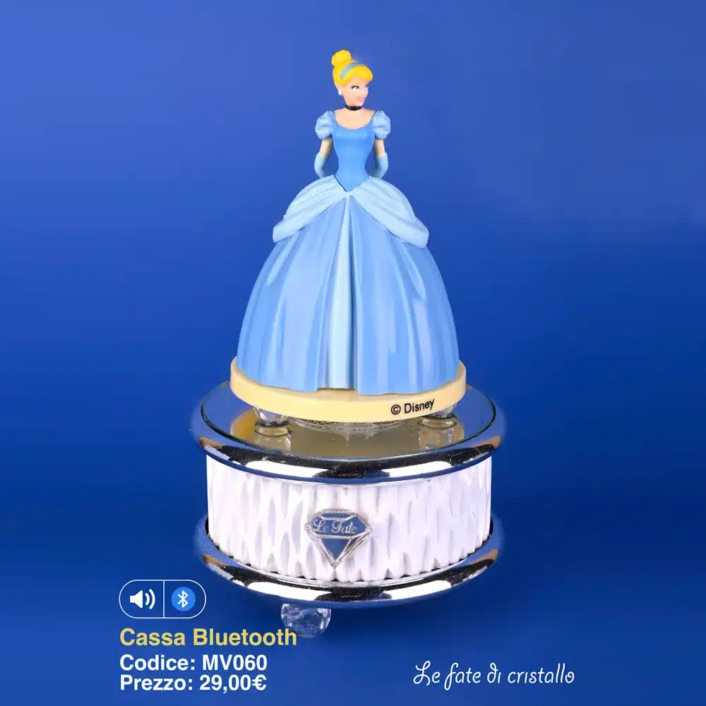 Le Fate Di Cristallo Cenerentola cassa bluetooth MV060